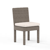 Coronado Sunbrella Armless Outdoor Dining Chair 2PC