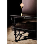 Portuguese Console, Hand Rubbed Black - LOOMLAN - Noir - Console Tables