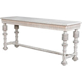 Portuguese Console, White Wash - LOOMLAN - Noir - Console Tables