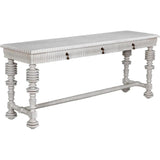 Portuguese Console, White Wash - LOOMLAN - Noir - Console Tables