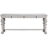 Portuguese Console, White Wash - LOOMLAN - Noir - Console Tables
