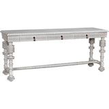 Portuguese Console, White Wash - LOOMLAN - Noir - Console Tables