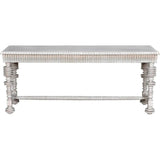 Portuguese Console, White Wash - LOOMLAN - Noir - Console Tables