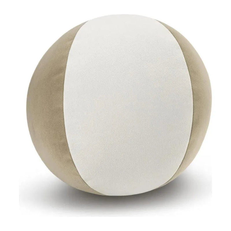 Posh Ball II Latte Brown Throw Pillow Insert - LOOMLAN - D.V. Kap - Throw Pillows