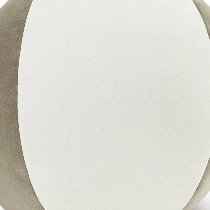 Posh Ball II Stone Grey Throw Pillow Insert - LOOMLAN - D.V. Kap - Throw Pillows