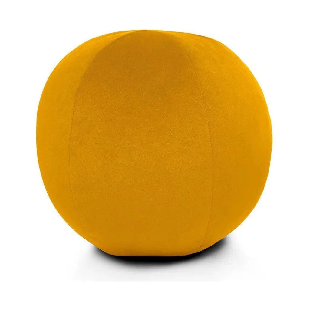 Posh Ball Yellow Throw Pillow With Insert - LOOMLAN - D.V. Kap - Throw Pillows