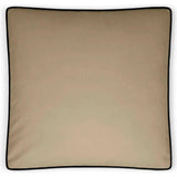 Posh Box Latte Solid Taupe Large Throw Pillow Insert - LOOMLAN - D.V. Kap - Throw Pillows