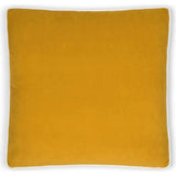 Posh Box Mustard Solid Yellow Large Throw Pillow Insert - LOOMLAN - D.V. Kap - Throw Pillows