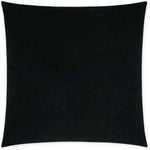 Posh Duo Black Solid Black Large Throw Pillow Insert - LOOMLAN - D.V. Kap - Throw Pillows