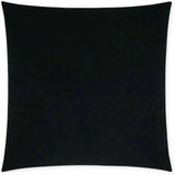 Posh Duo Black Solid Black Large Throw Pillow Insert - LOOMLAN - D.V. Kap - Throw Pillows