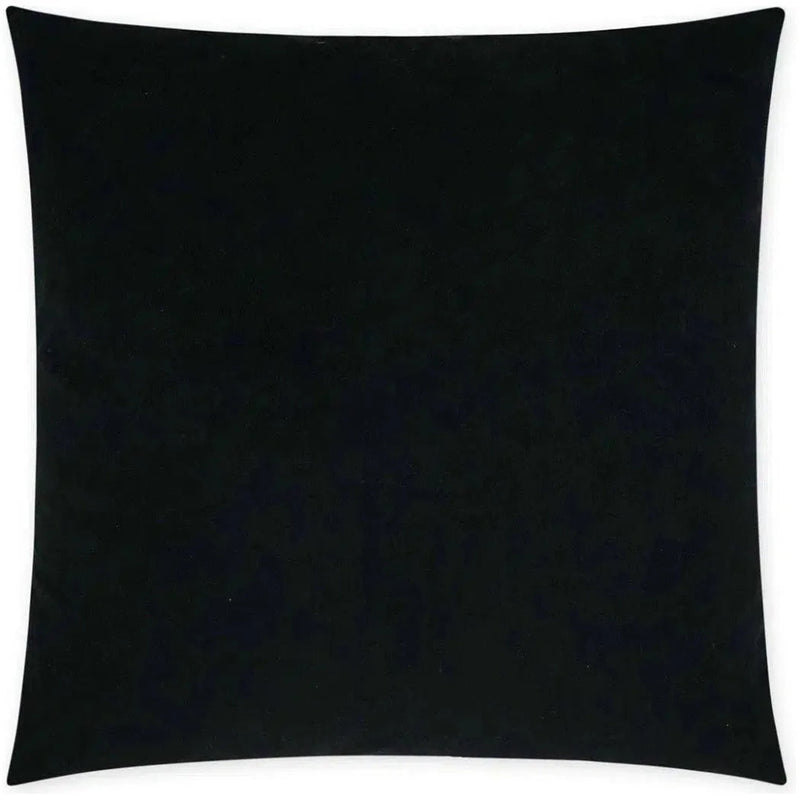 Posh Duo Black Solid Black Large Throw Pillow Insert - LOOMLAN - D.V. Kap - Throw Pillows