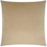 Posh Duo Latte Solid Taupe Large Throw Pillow Insert - LOOMLAN - D.V. Kap - Throw Pillows