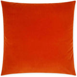 Posh Duo Orange Solid Orange Large Throw Pillow Insert - LOOMLAN - D.V. Kap - Throw Pillows