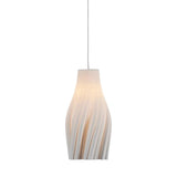 Posh Modern Light Fixture Porcelain Pendant - LOOMLAN - Currey & Co - Pendants