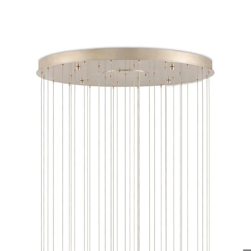 Posh Modern Light Fixture Porcelain Pendant - LOOMLAN - Currey & Co - Pendants