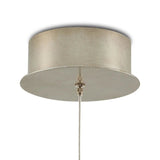 Posh Modern Light Fixture Porcelain Pendant - LOOMLAN - Currey & Co - Pendants