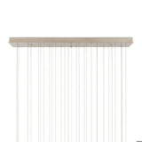 Posh Modern Light Fixture Porcelain Pendant - LOOMLAN - Currey & Co - Pendants