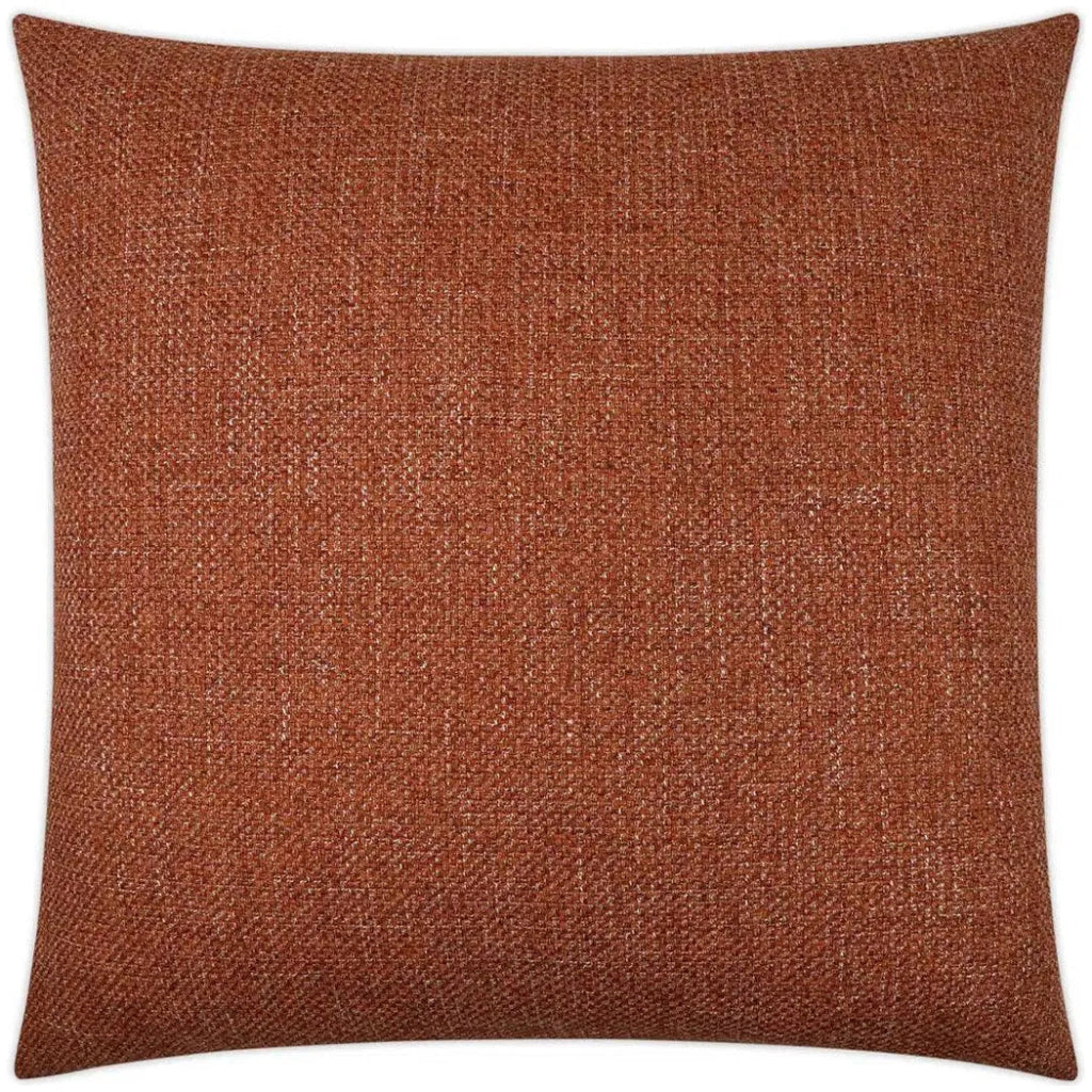 Prelude Papaya Solid Orange Large Throw Pillow Insert - LOOMLAN - D.V. Kap - Throw Pillows