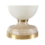 Premium Alabaster Milky Marble Finish Urn Table Lamp - LOOMLAN - Chelsea House - Table Lamps