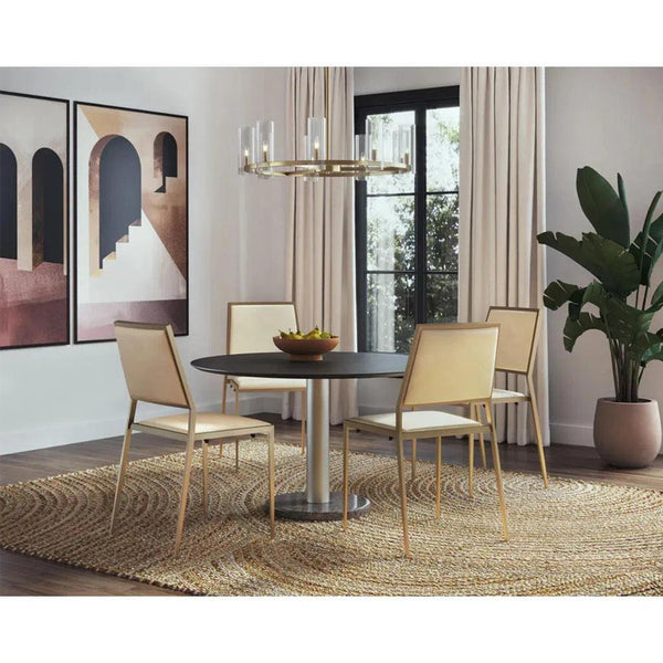 Prescott Hand - Braided Warm Natural Rug - LOOMLAN - SUNPAN - Area Rugs