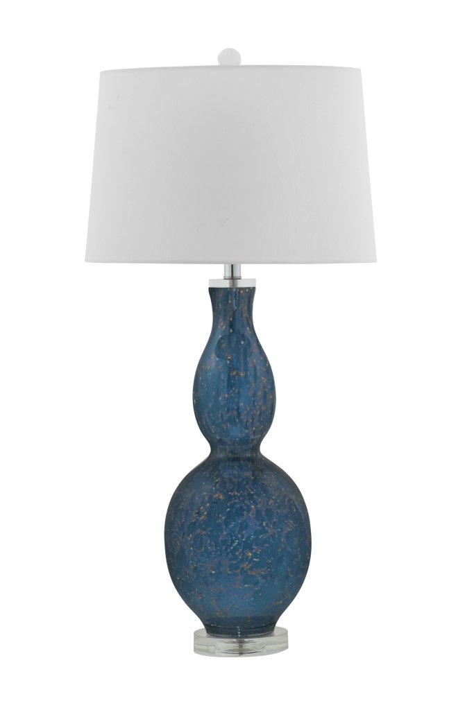 Presley Art Glass Base Table Lamp - LOOMLAN - Bassett Mirror - Table Lamps