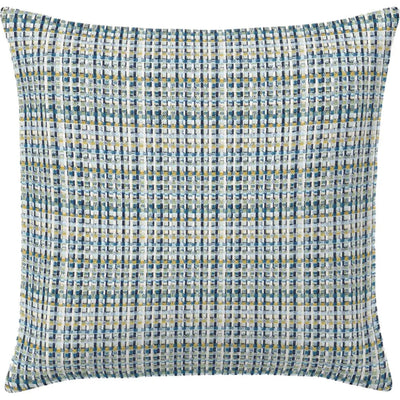 Principle Lagoon Handmade Outdoor Pillow - LOOMLAN - Earnest Collection - Outdoor Pillows