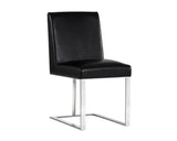 Dean Leather Upholstered Armless Dining Chair