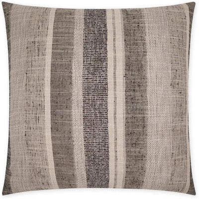 Prologue Onyx Stripes Grey Large Throw Pillow Insert - LOOMLAN - D.V. Kap - Throw Pillows