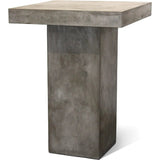 Provence Bar Table - Slate Grey Outdoor Bar Table - LOOMLAN - Seasonal Living - Outdoor Dining Tables