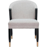 Pula Misty Gray Armless Dining Chair - LOOMLAN - Zuo Modern - Dining Chairs