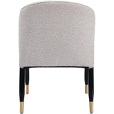 Pula Misty Gray Armless Dining Chair - LOOMLAN - Zuo Modern - Dining Chairs