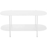 Pullman Coffee Table White - LOOMLAN - Zuo Modern - Coffee Tables