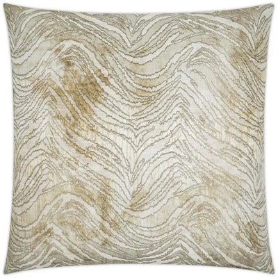 Pura Glam Abstract Gold Large Throw Pillow Insert - LOOMLAN - D.V. Kap - Throw Pillows