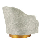 Inga Swivel Chair, Cindaria Celadon