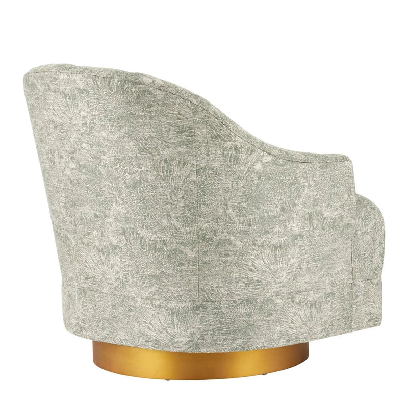 Inga Swivel Chair, Cindaria Celadon