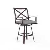 La Jolla Swivel Outdoor Counter Stool