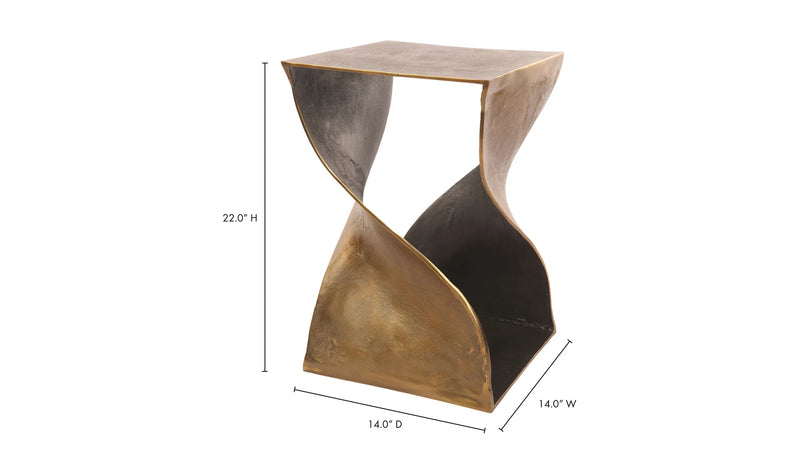 14 Inch Accent Table Brown Contemporary