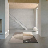 Radiality Olive Wool Area Rug Design - LOOMLAN - Linie Design - Area Rugs