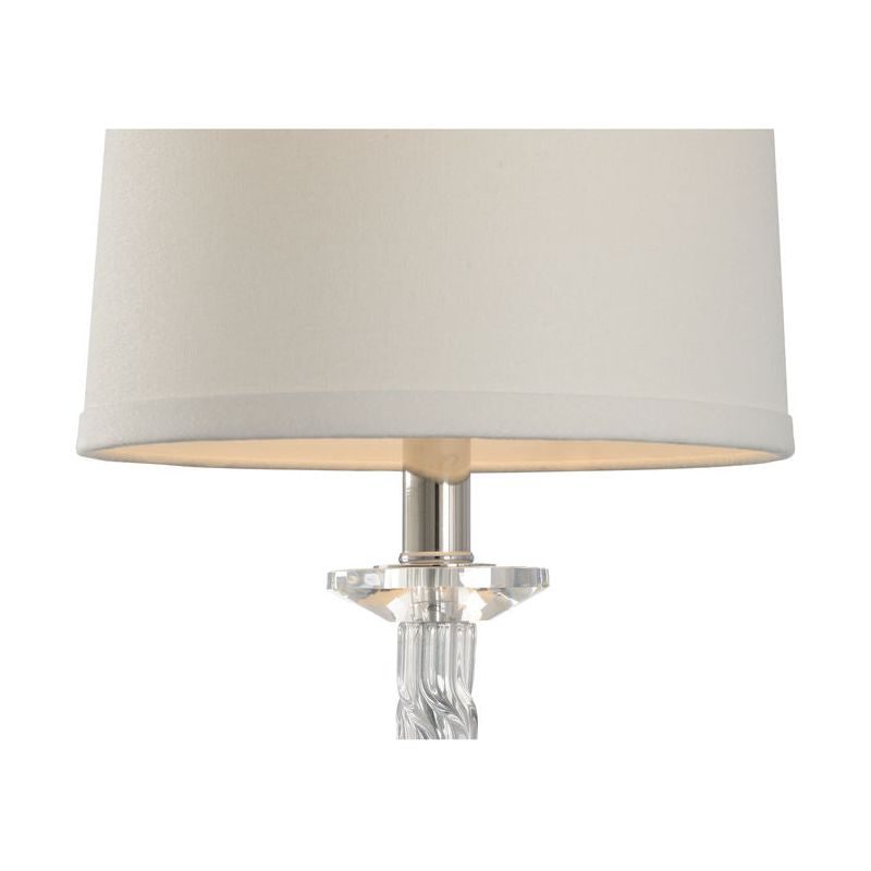 Raleigh Buffet Modern Crystal Base Table Lamp - LOOMLAN - Chelsea House - Table Lamps