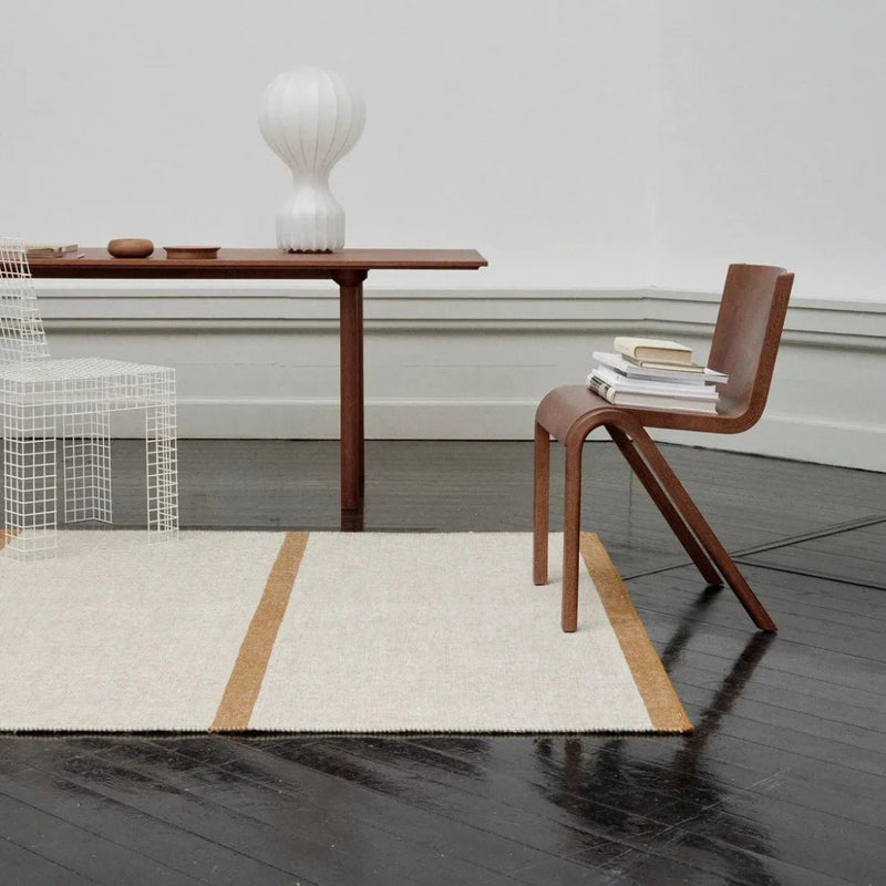 Rapallo Mustard Wool Area Rug Design - LOOMLAN - Linie Design - Area Rugs