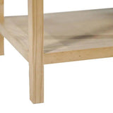 Rattan One Drawer Side Table - Wood Tone - LOOMLAN - LH Imports - Side Tables