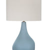 Rawlins Blue Ceramic Teardrop Table Lamp - LOOMLAN - Bassett Mirror - Table Lamps