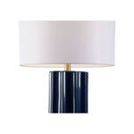 Raya Blue And Acrylic Base Table Lamp - LOOMLAN - Wildwood - Table Lamps