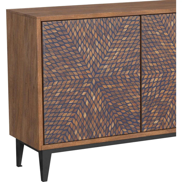 Raynor Wood Brown Server - LOOMLAN - Bassett Mirror - Sideboards