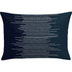 Realm Midnight Double Side Outdoor Pillow - LOOMLAN - Earnest Collection - Outdoor Pillows