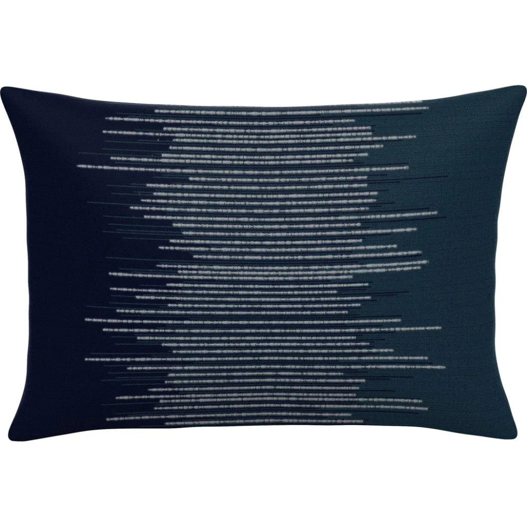 Realm Midnight Double Side Outdoor Pillow - LOOMLAN - Earnest Collection - Outdoor Pillows