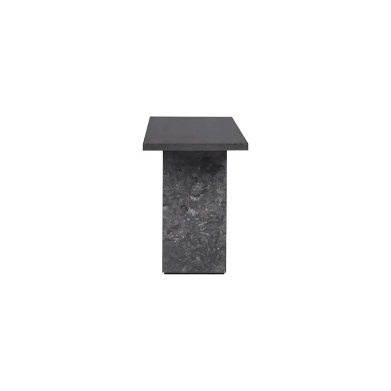 Rebel Wood Topped Rectangular Console Table - LOOMLAN - SUNPAN - Console Tables