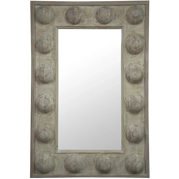 Reclaimed Lumber Boulder Wall Mirror - LOOMLAN - CFC - Wall Mirrors