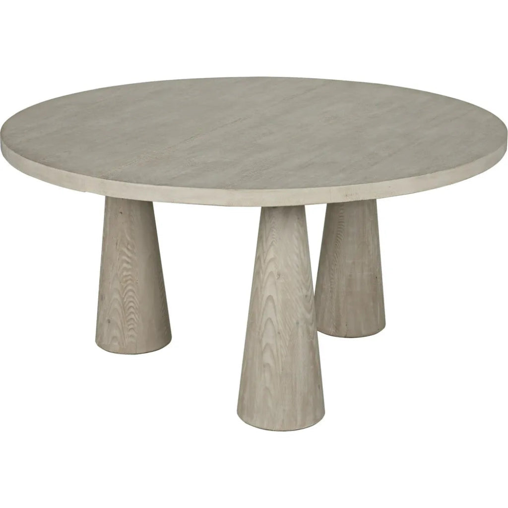 Reclaimed Lumber David Round Dining Table - LOOMLAN - CFC - Dining Tables