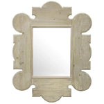 Reclaimed Lumber Gothic Wood d Wall Mirror - LOOMLAN - CFC - Wall Mirrors